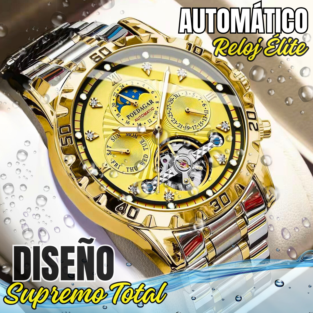 Reloj Automático de Lujo POEDAGAR L14Y Premium Pro R