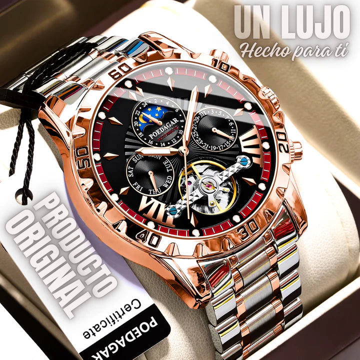 Reloj Automático de Lujo POEDAGAR L14Y Premium Pro R